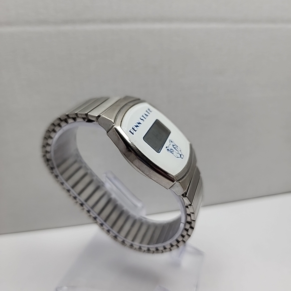 Vintage Penn State University Digital Watch Nittany Lions Football New Battery - Picture 3 of 10